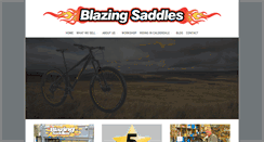 Desktop Screenshot of blazingsaddles.co.uk